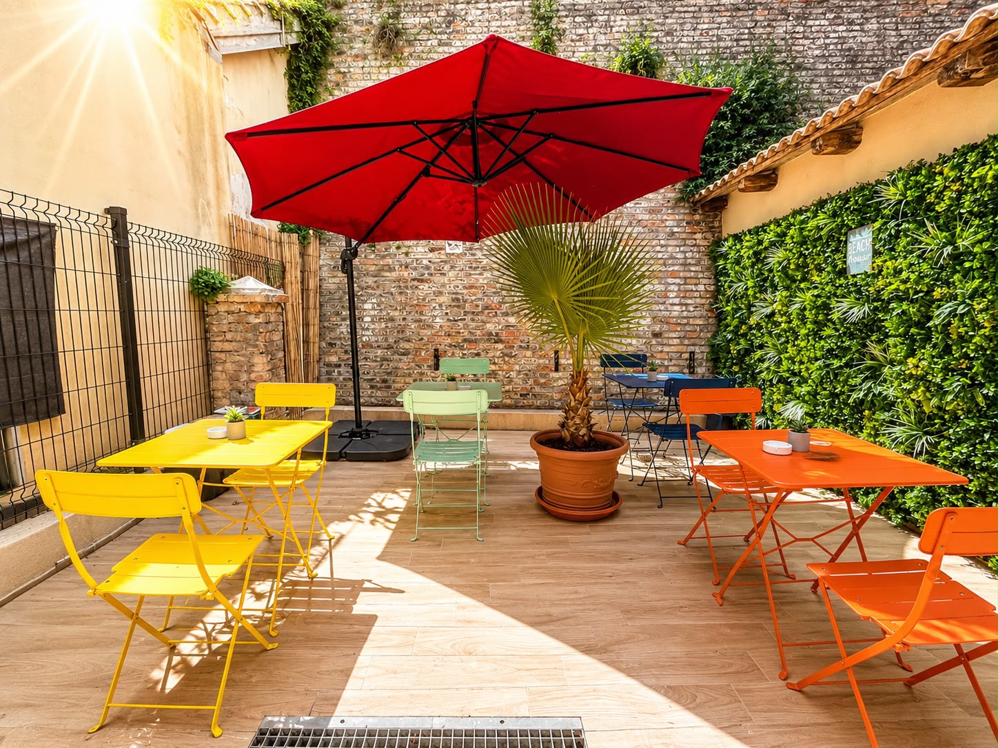 Il cortile di Aloha B&B 3